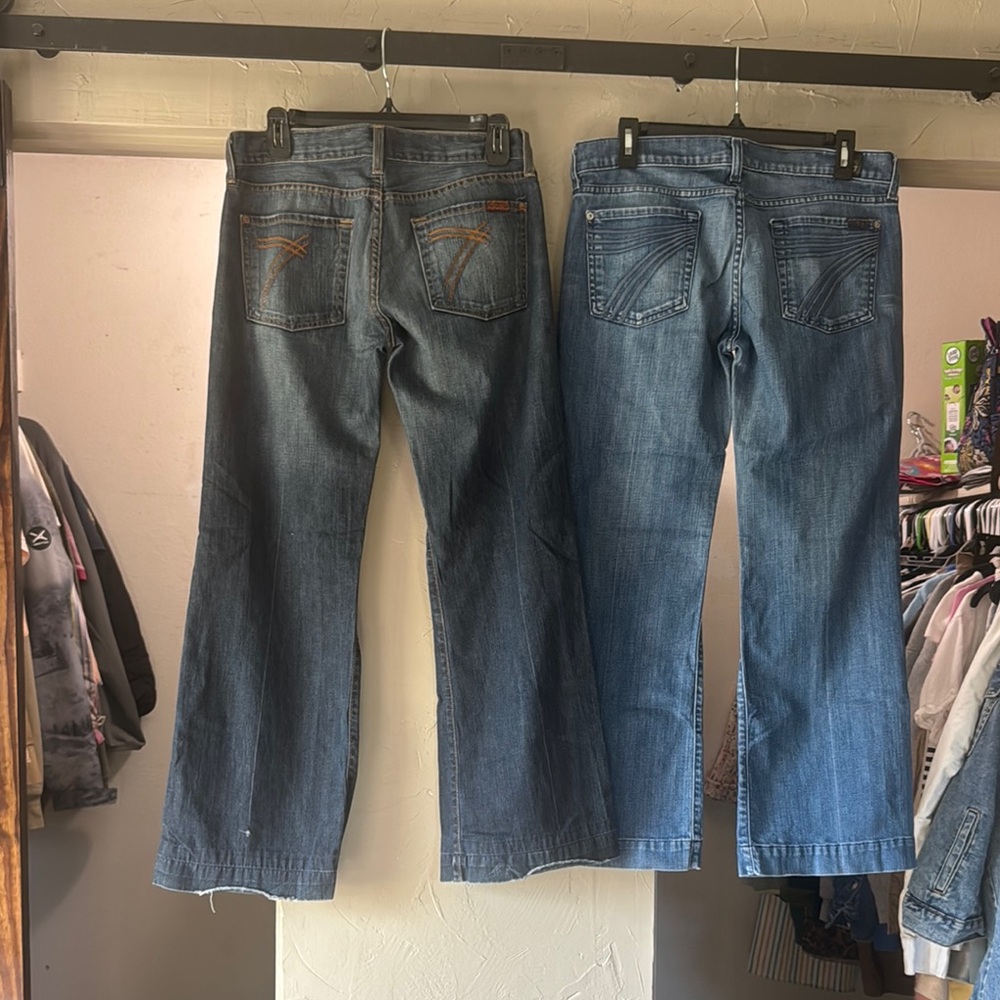 7 for all mankind dojo jeans size 30